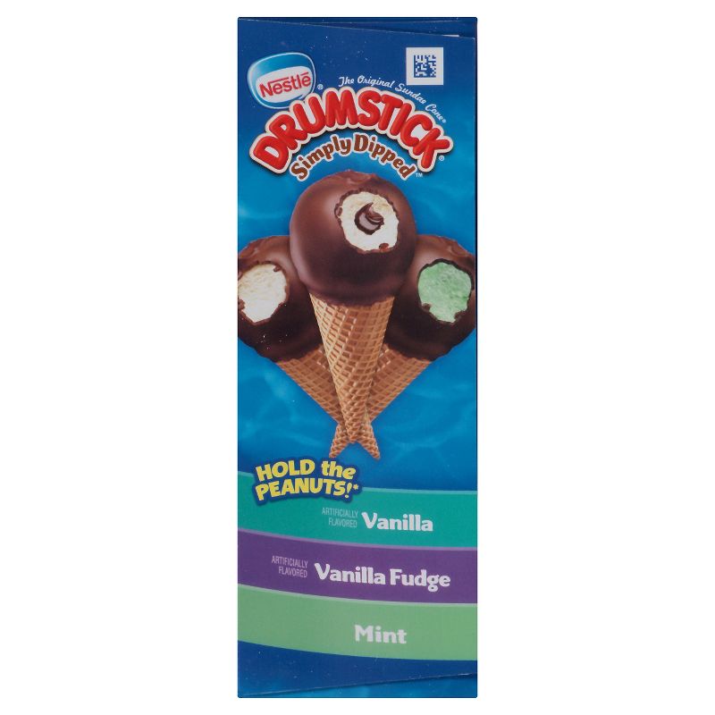 Nestle Simply Dipped Drumstick Frozen Dessert Cones- 8ct