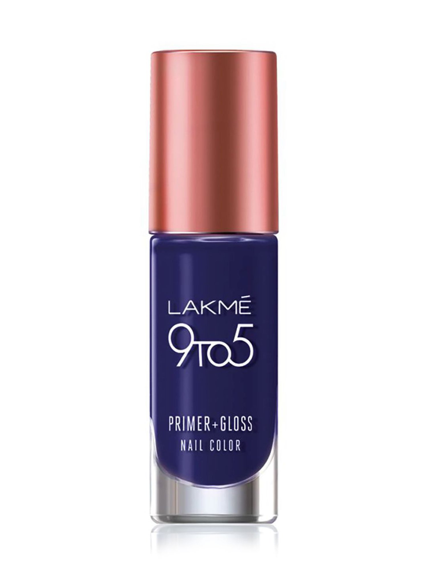 Lakme 9to5 Primer & Gloss Nail Colour Summer Blue - 6 ml