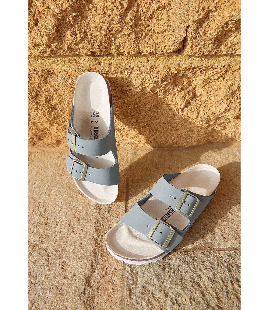 Birkenstock Women's Arizona Nubuck Suede Soft Footbed Sandals