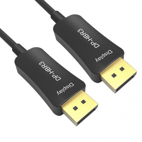 Cablecc Displayport DP AOC Cable 50M Active Fiber Optic Fast Transfer Ultra FHD 4K 60hz