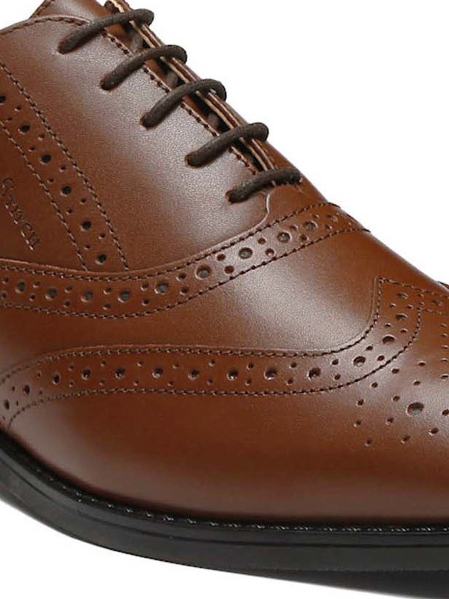 Louis Stitch Men's Tan Brogue Shoes