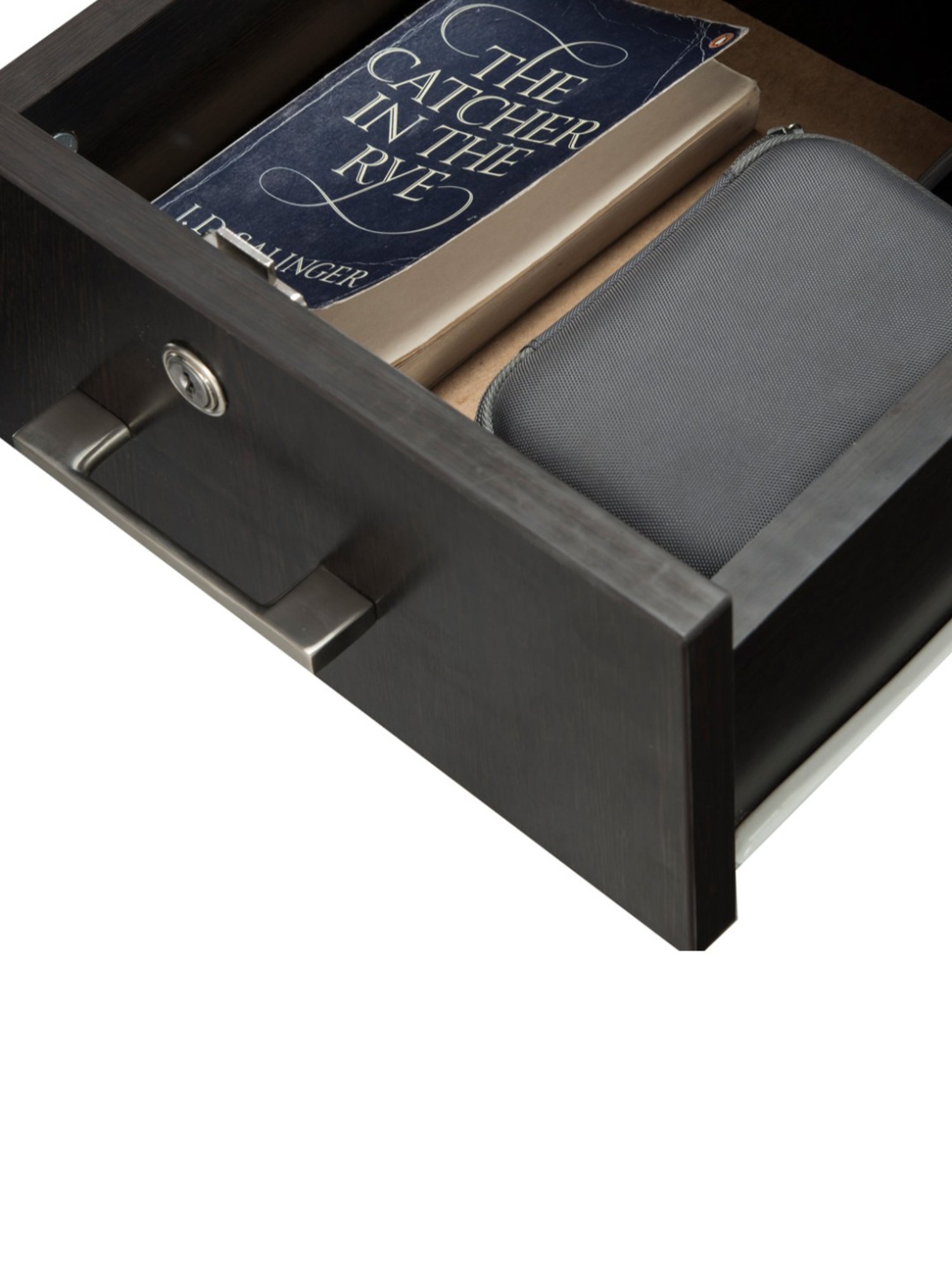 Durian Compton Wenge Brown Engineered Wood Workspace Desk