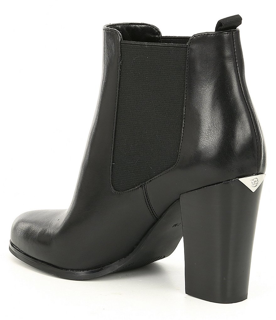 bionica Denali 2 Collection Derinda Waterproof Leather Block Heel Lug Sole Combat Booties