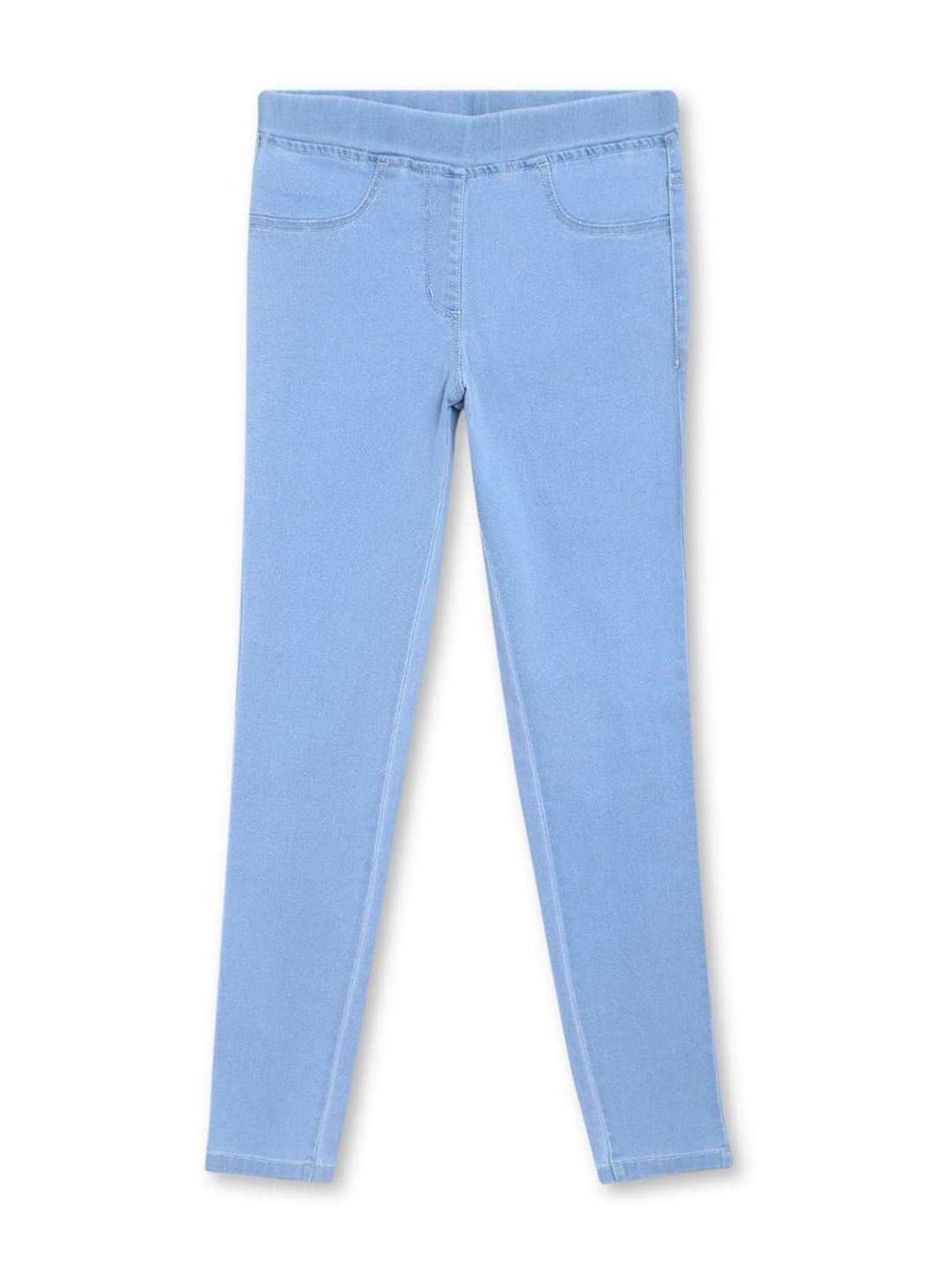 Angel & Rocket Girls Grey Solid Jeggings