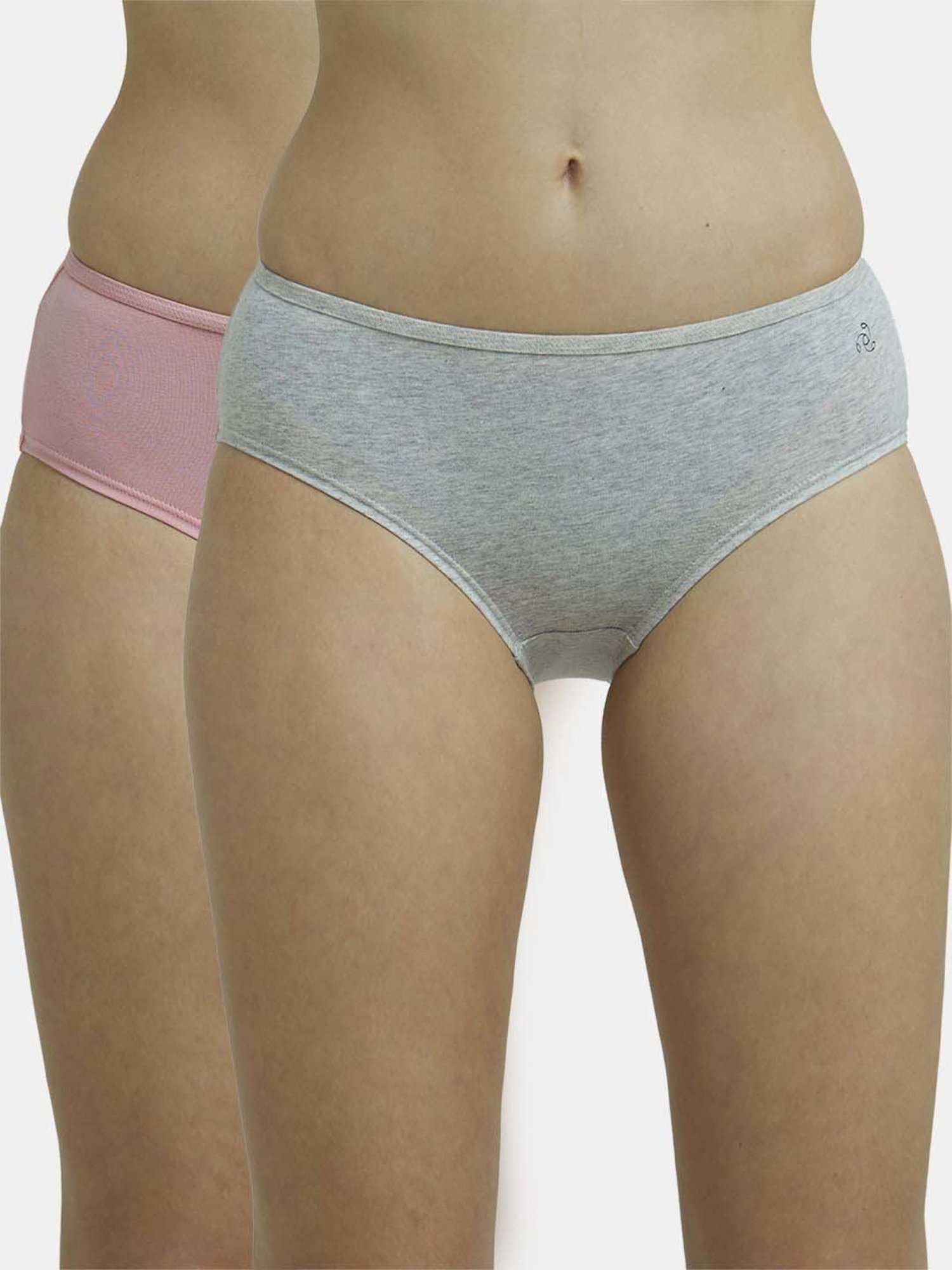 Jockey SW02 Women's High Coverage Super Combed Cotton Hipster (Pack of 2_Color & Prints May Vary)