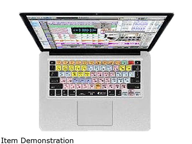 KB Covers Pro Tools Keyboard Cover for MacBook, MacBook Air & MacBook Pro (Unibody, Black Keys) PT-M-CC-2