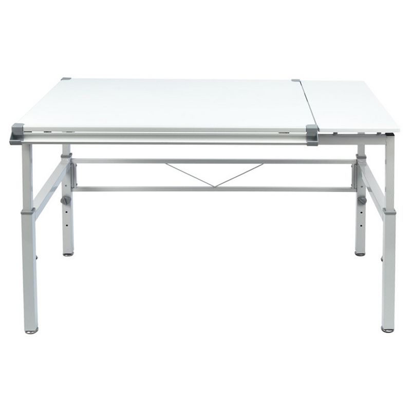 30" x 42" Canvas & Color Split Top Workstation White - Studio Designs