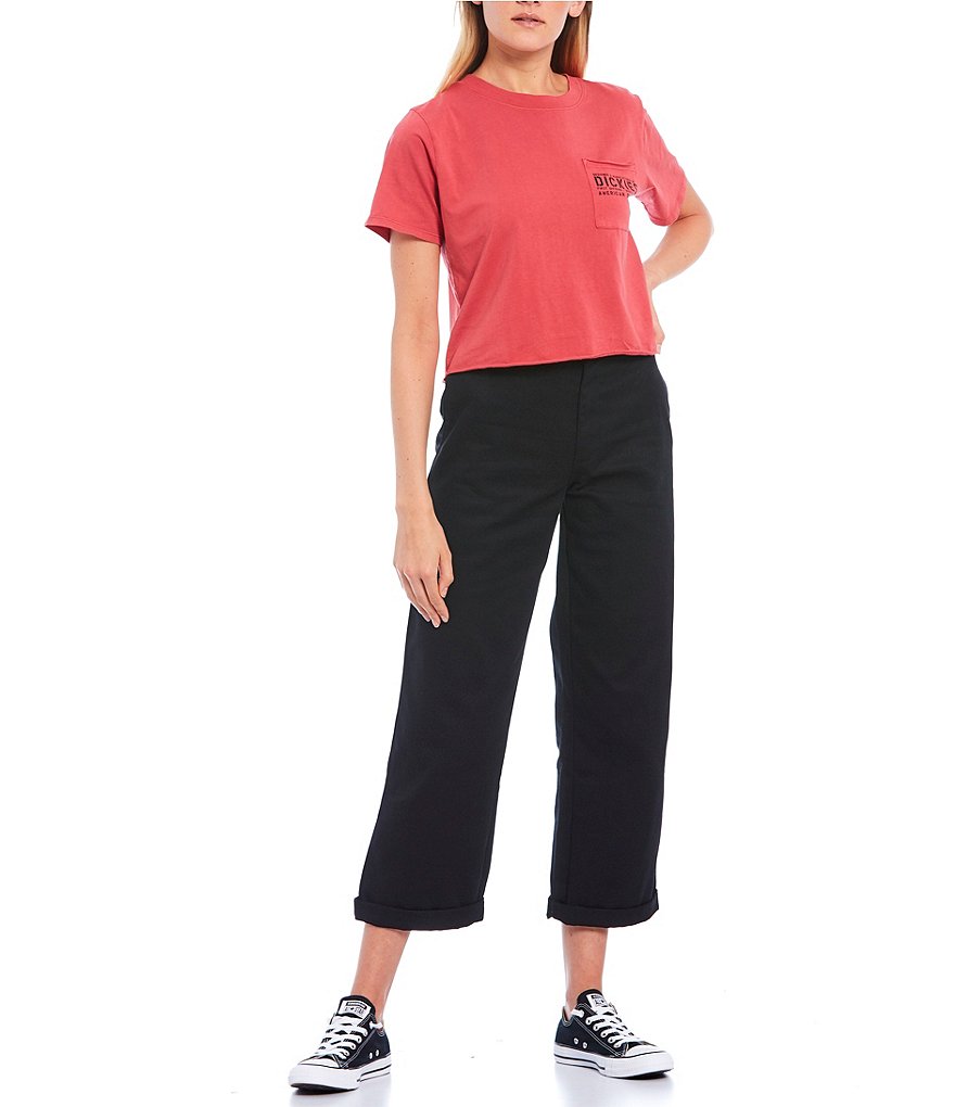 Angie High Rise Stripe Cargo Jogger Pants