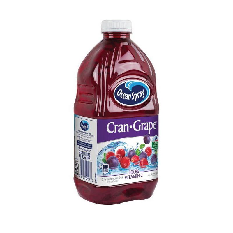 Ocean Spray Cran-Grape Juice - 64 fl oz Bottle
