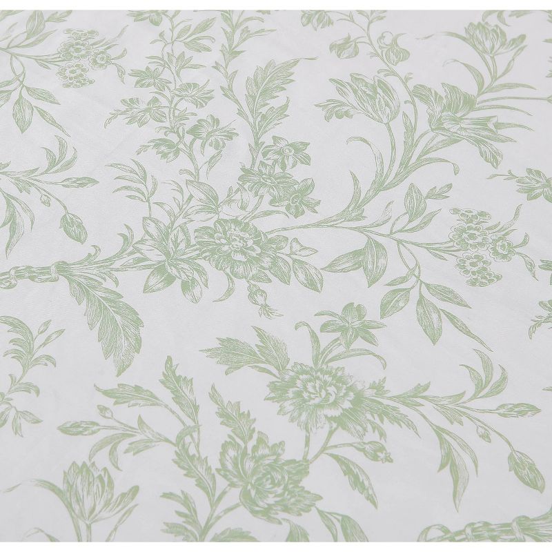 Natalie Shower Curtain Green - Laura Ashley