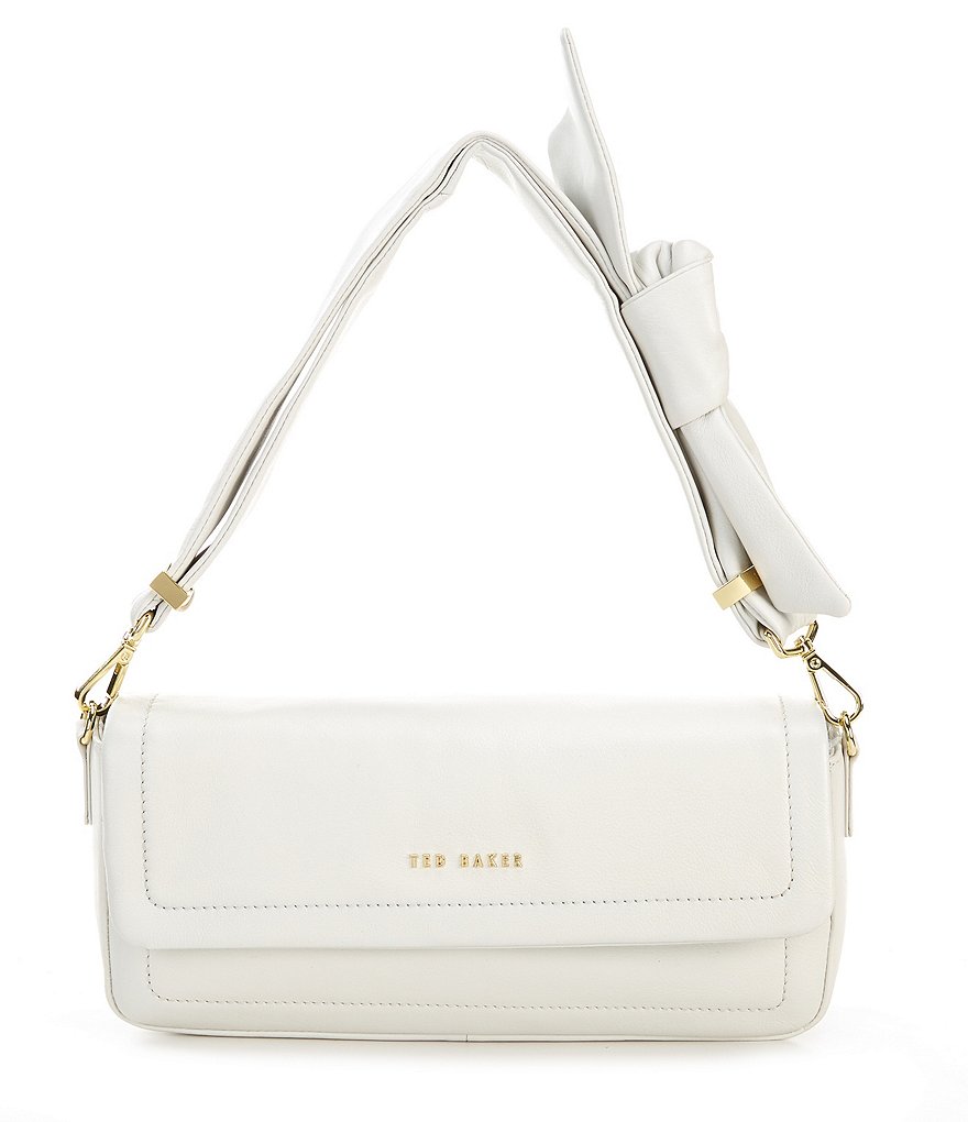 Ted Baker London Sinitaa Leather Bow Shoulder Bag