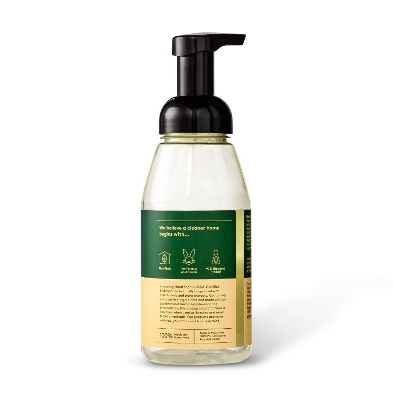 Mandarin & Ginger Foaming Hand Soap - 10 fl oz - Everspring™