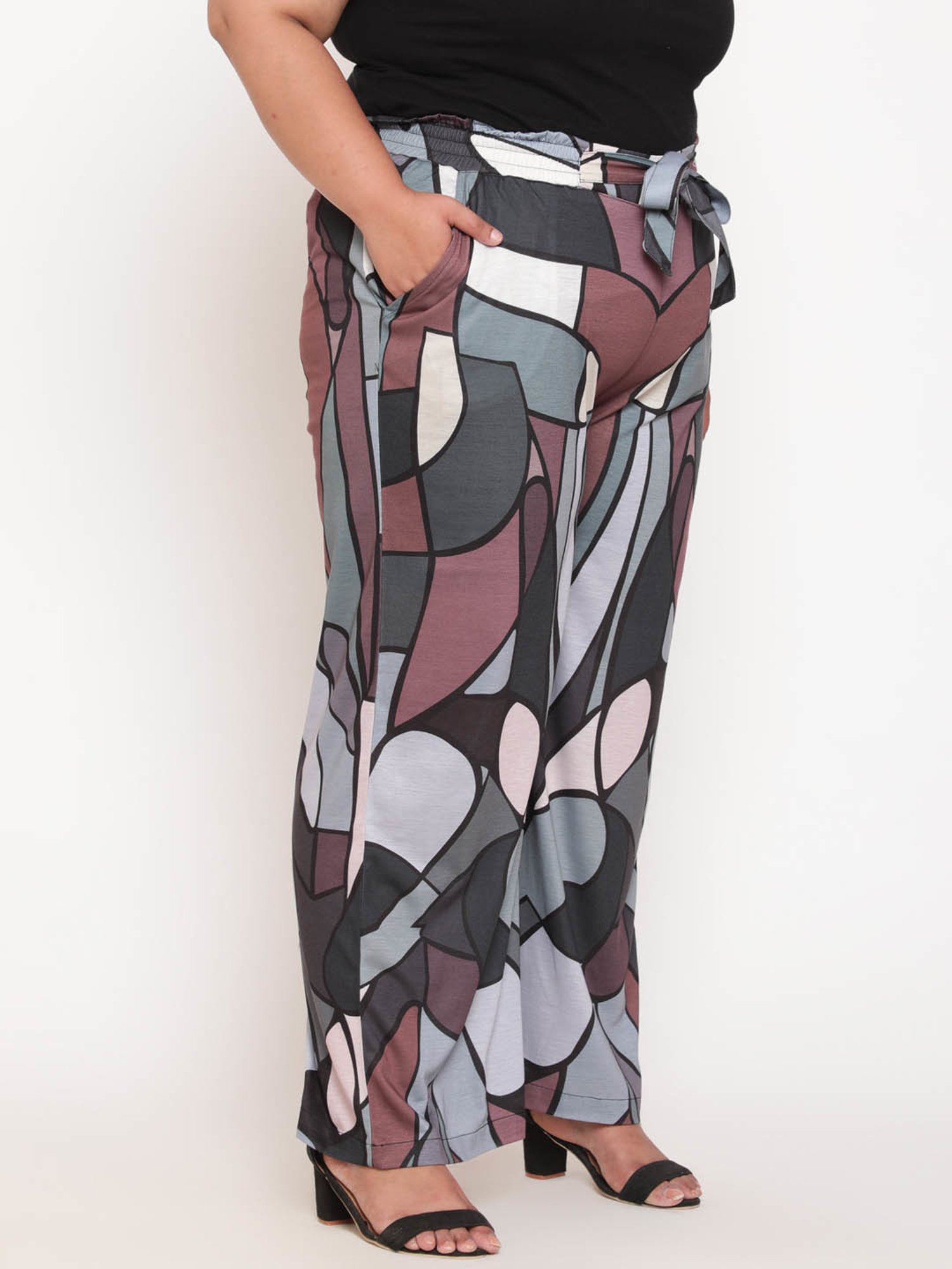 Amydus Multicolor Printed Palazzos