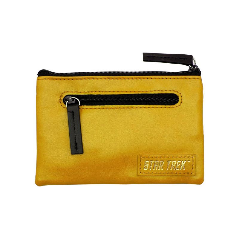 Crowded Coop, LLC Star Trek Gold Uniform Coin Purse