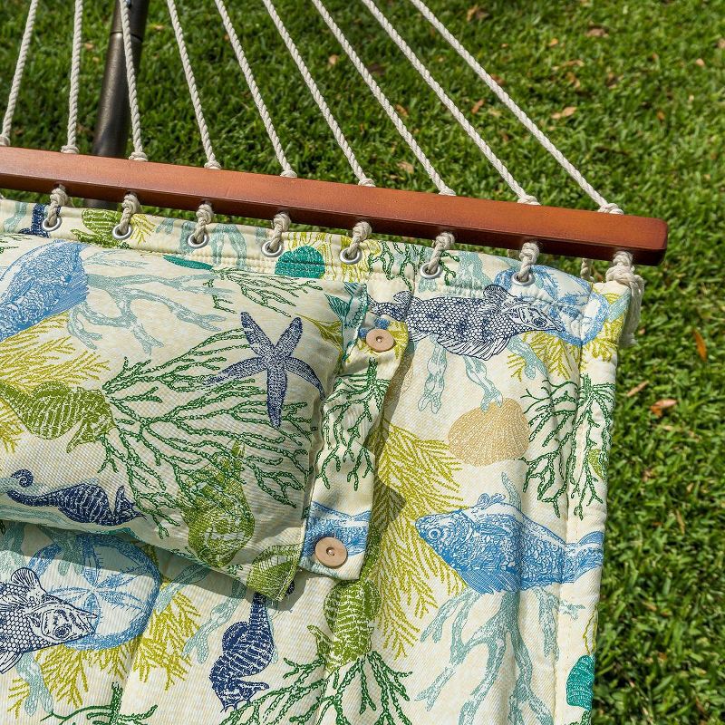 Coronado Double Quilted Hammock Fish - Smart Living