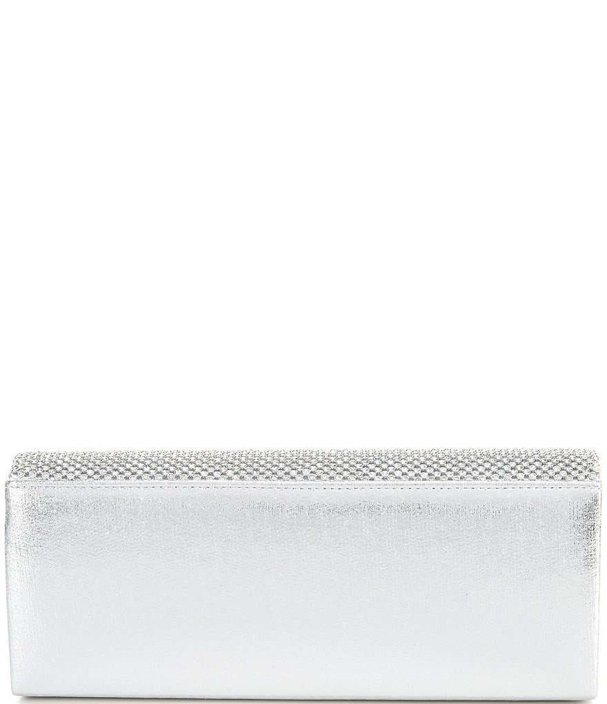 Kate Landry Satin Buckle Clutch Bag