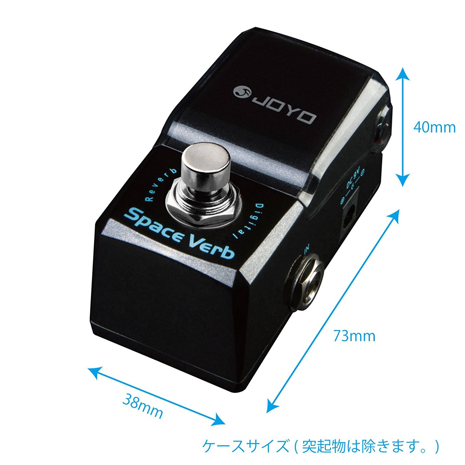 Joyo JF-317 Space Verb Digital Reverb Electric Guitar Single Effect