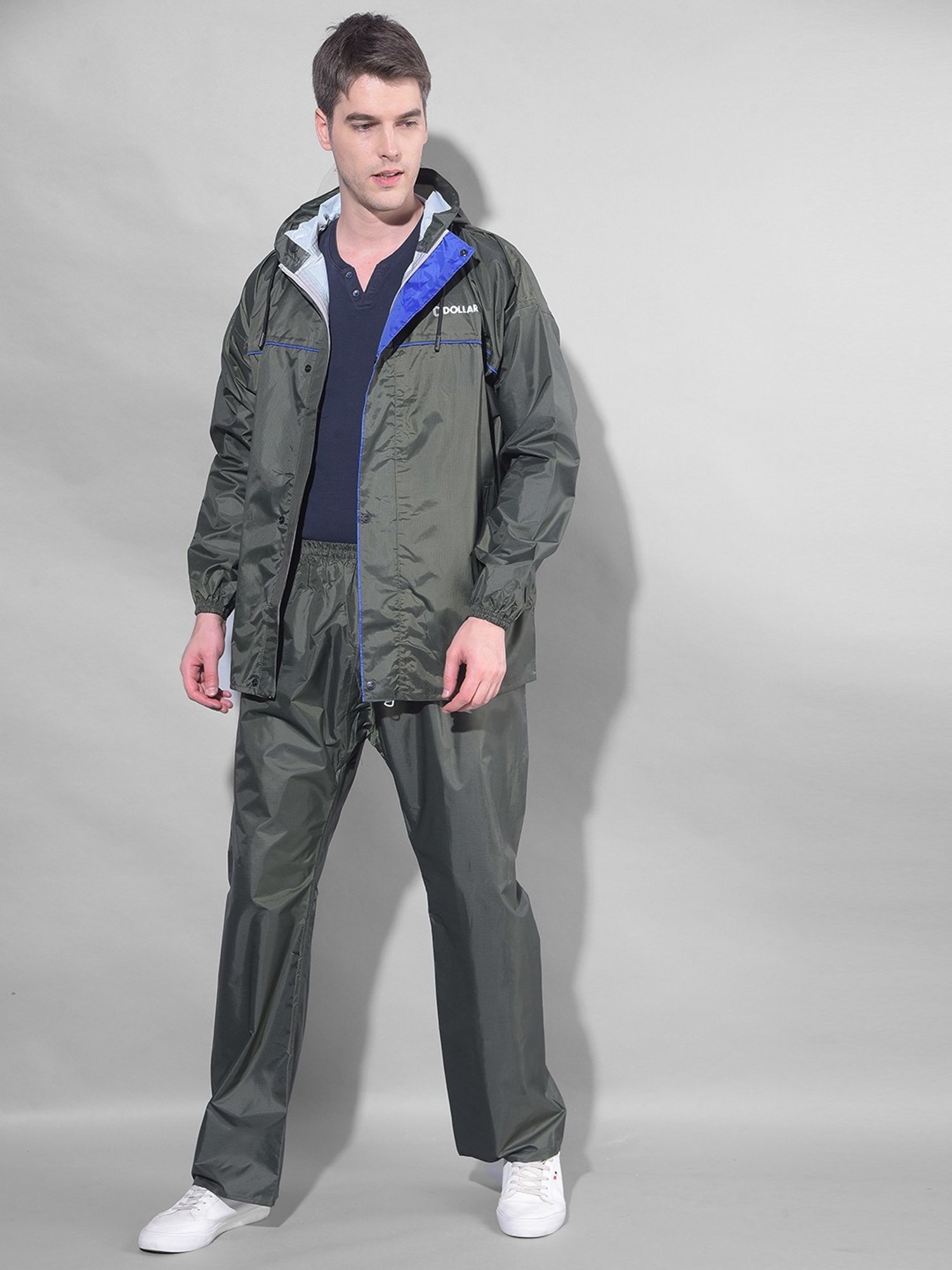 Dollar Green Regular Fit Raincoat Set