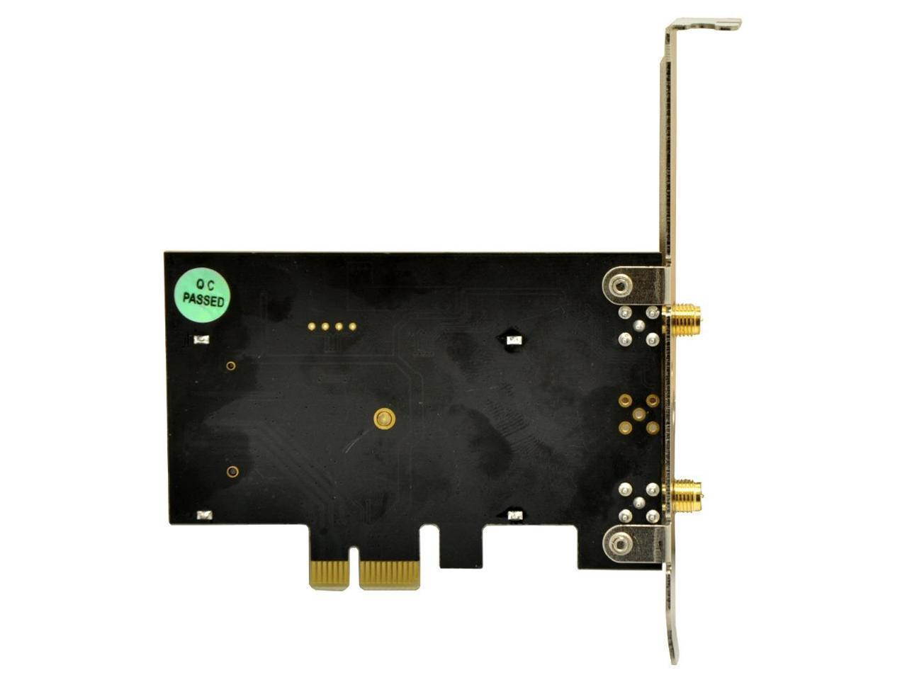 EFS  Dual Band PCIe Wireless Adapter Desktop Wifi Card Intel 7265ac Wifi+Bluetooth4.2 2.4G 300Mbps 5G 867Mbps 802.11a/b/g/n/ac for Win7/8/10/Linux