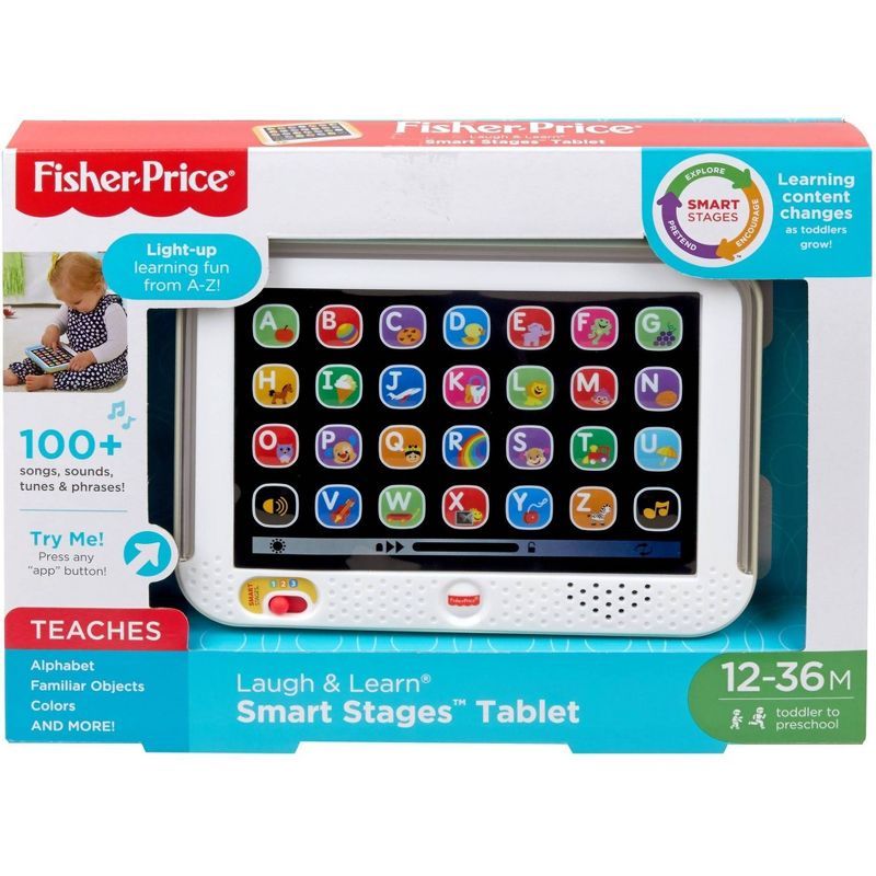 Fisher Price Laugh & Learn Smart Stages Tablet - Gold
