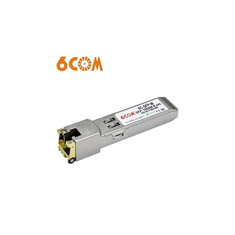 125G SFP Copper RJ45 Module 1000BaseT Transceiver for Ubiquiti UFRJ451G DLink Supermicro Netgear TPLink Broadcom Linksys Other Open Switches up to 100m