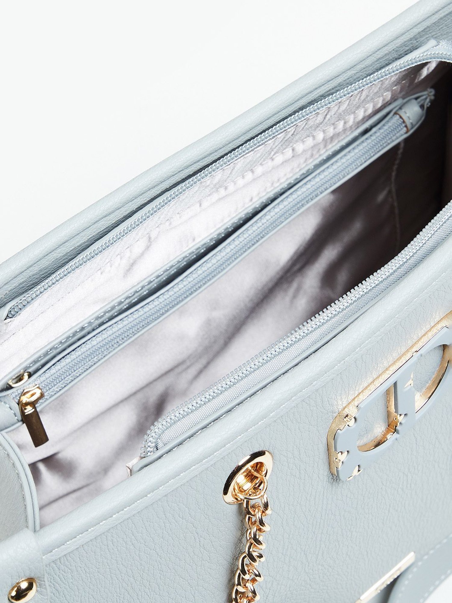 Code by Lifestyle Grey Shoulder Bag