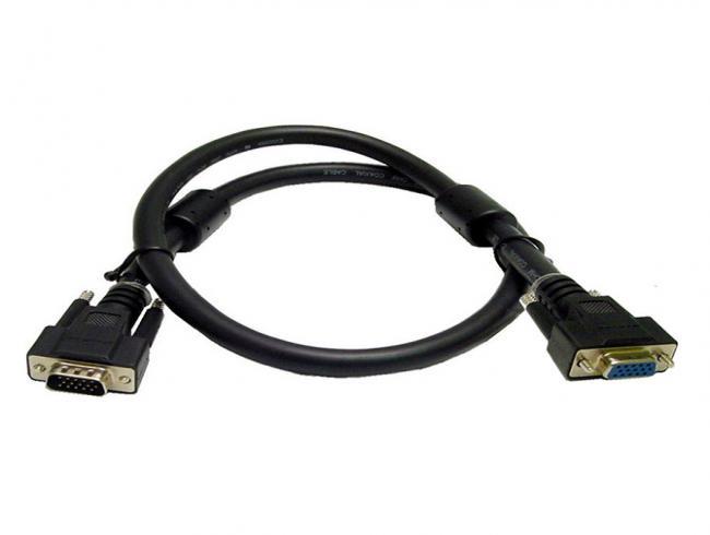 Calrad 55-614-HDTV-3 HDTV Digital Interface SVGA Cable w- HD15 M-F 3ft