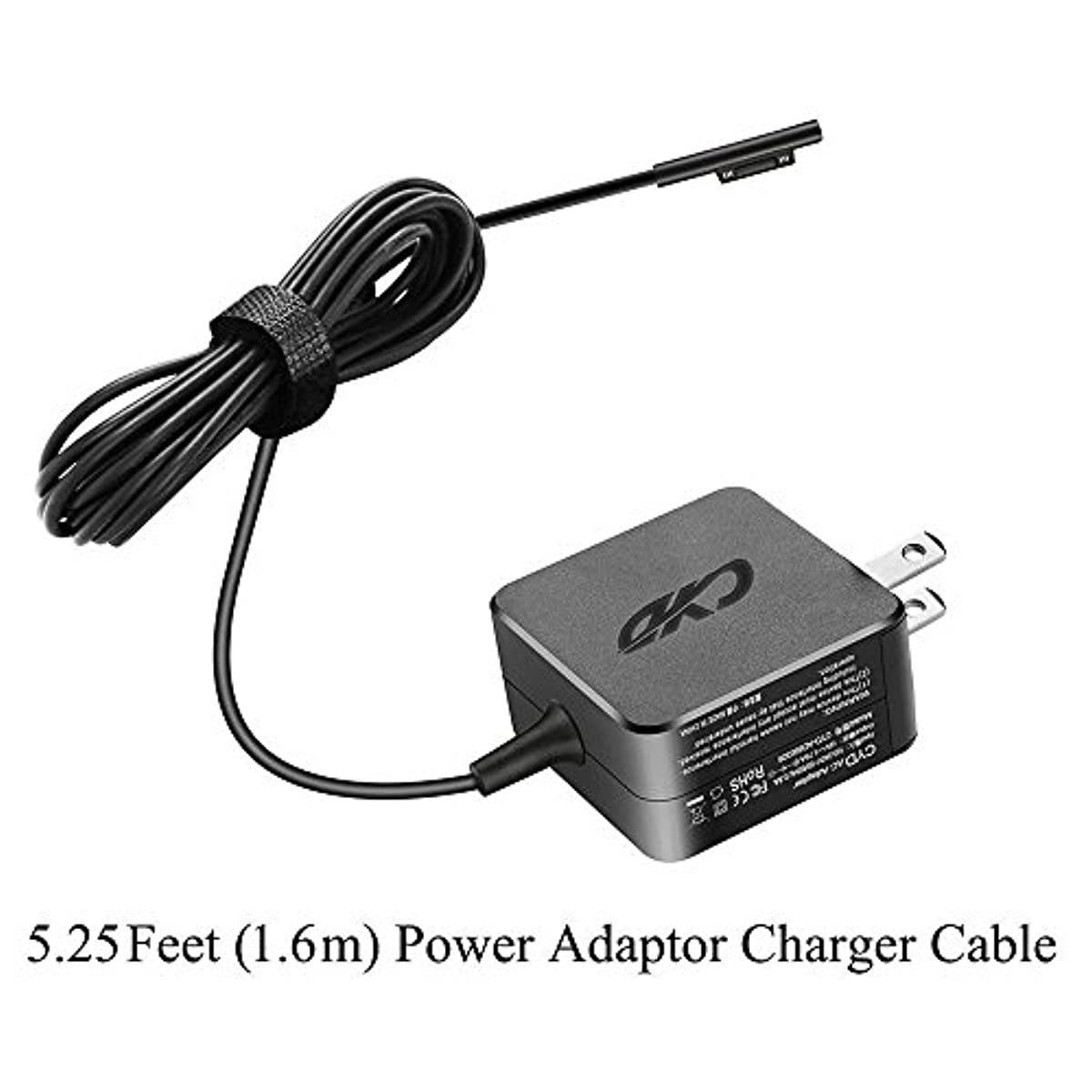 CYD 15V 4A 65W Replacement for Laptop-Charger Microsoft Surface Pro 6 Pro 4 Pro 3 Surface Laptop 2 Surface Pro Surface Laptop Surface Go Power Supply