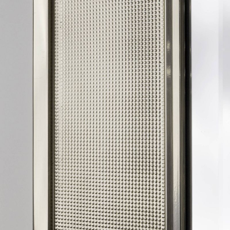 29" x 35" Pave Wall Mirror in Brushed Nickel - Head West
