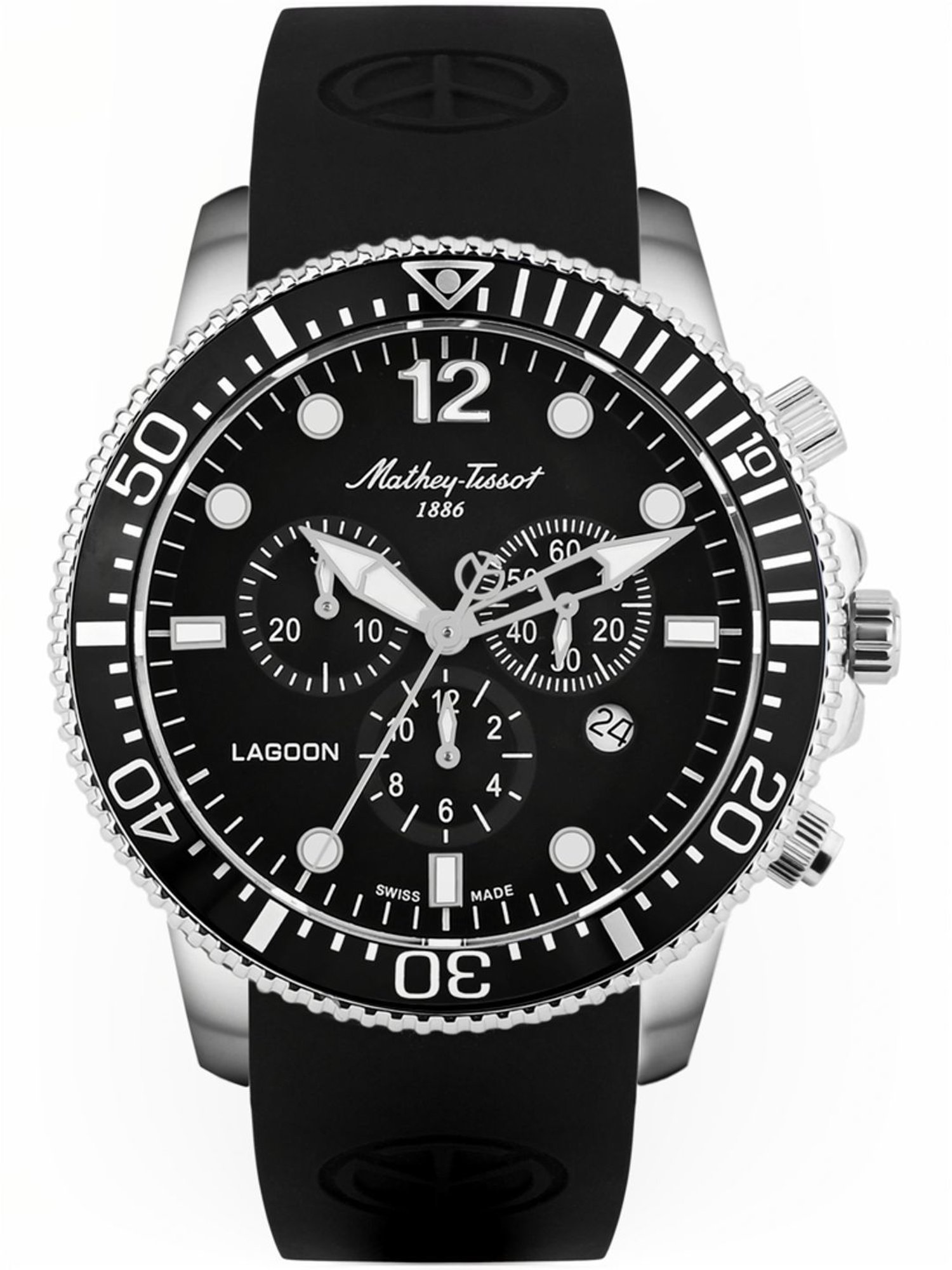 Mathey Tissot H123CHALN Lagoon Analog Watch for Men