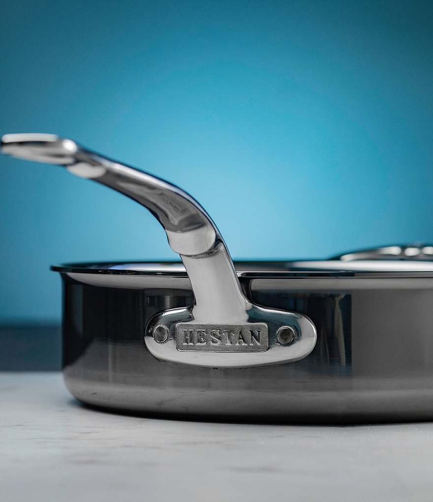 Hestan Nanobond Titanium Stainless Steel Pan, 3.5 Quart