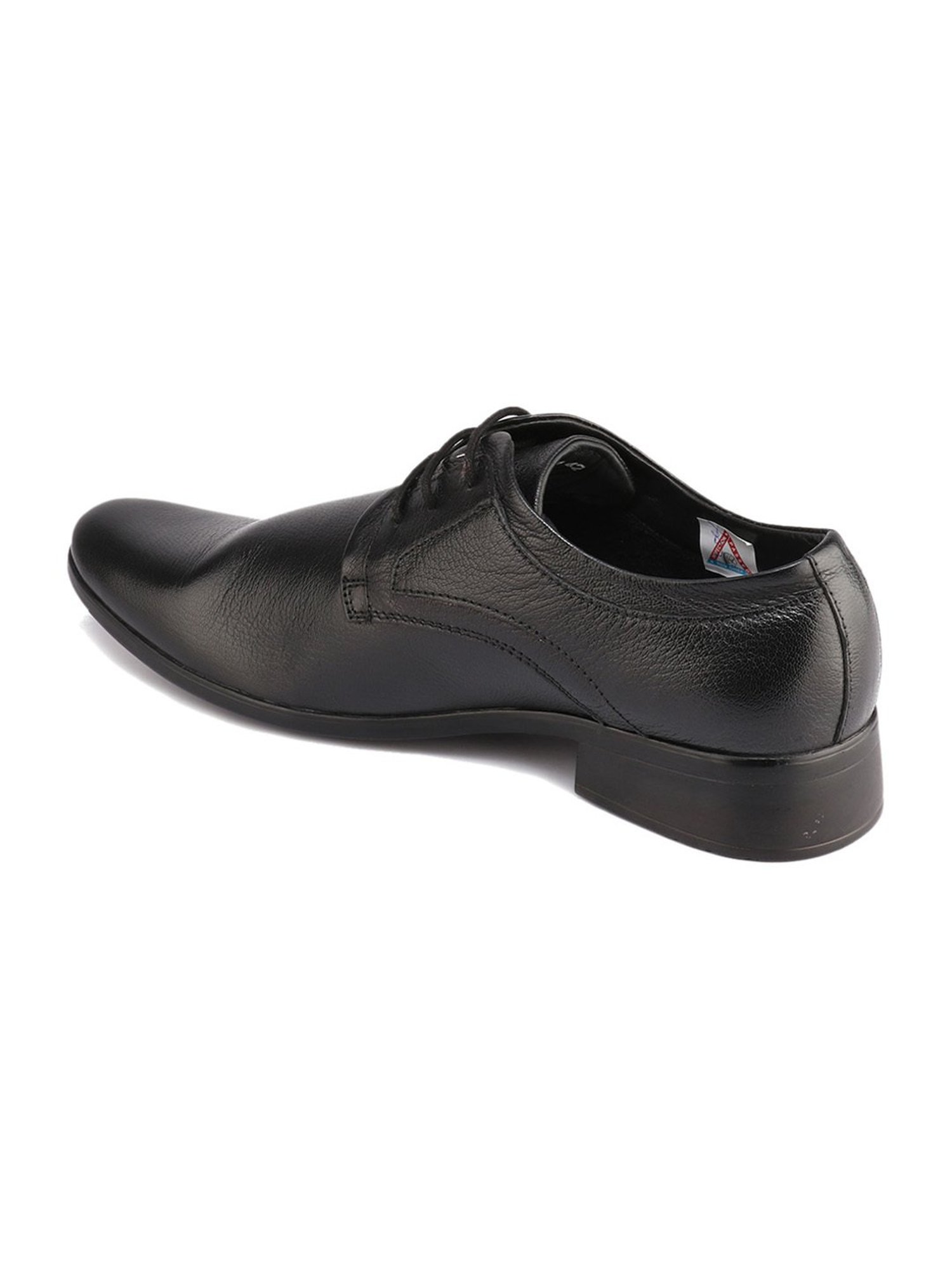 Red Chief Men's Black Derby Shoes