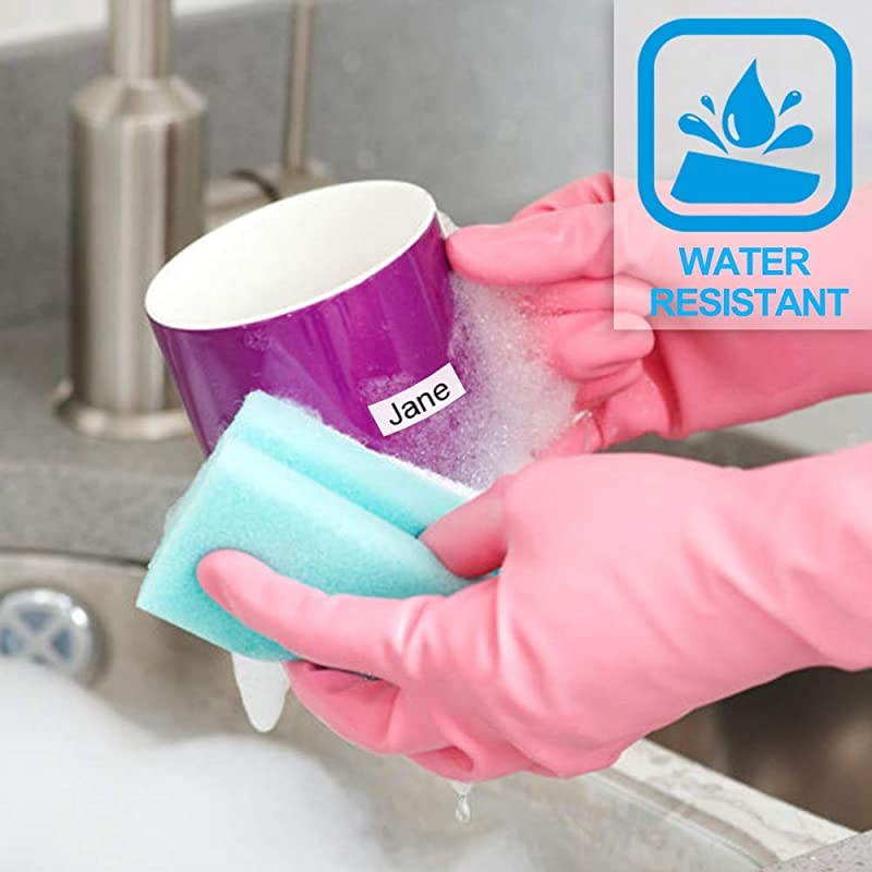 Compatible Label Tape Replacement for Brother Ptouch TZe 18mm 0.7 Inch TZe241 TZe441 TZe541 TZe641 TZe741 Label Maker Tape (White/Red/Blue/Yellow/Green) Compatible with Brother PTP700 PTD400AD