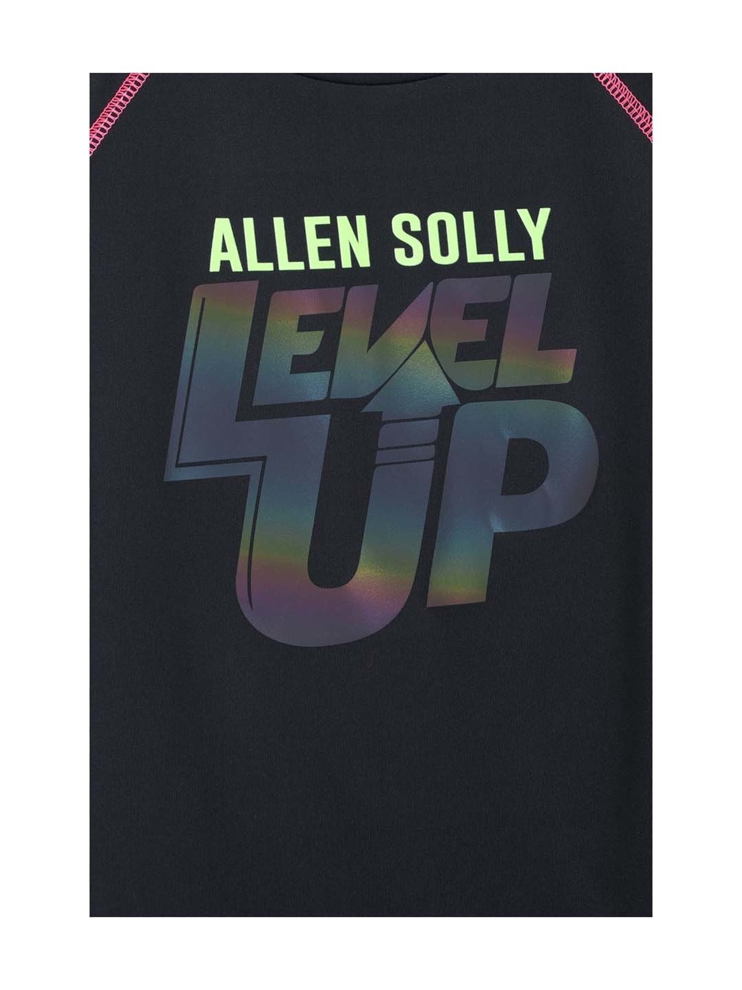 KIDS ONLY Anthracite Black Cotton Printed T-Shirt