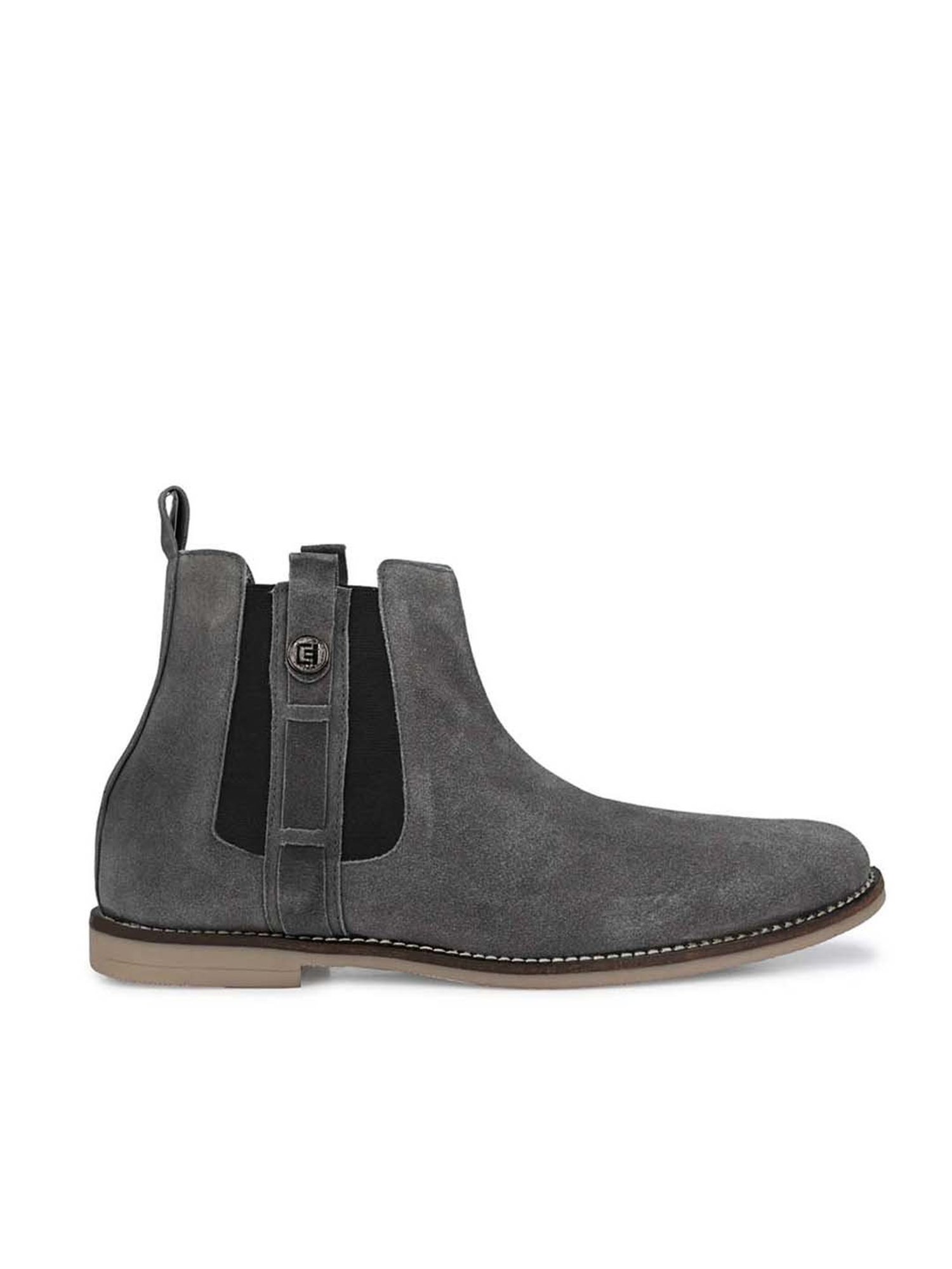 Eego Italy Men's Grey Chelsea Boots