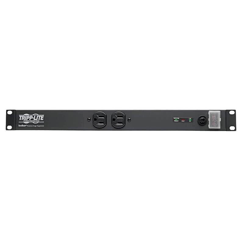 12 Outlet Isobar Rackmount PDU 15A Surge Protected Power Strip 15ft Cord 515P $25K INSURANCE ISOBAR12ULTRA Grey