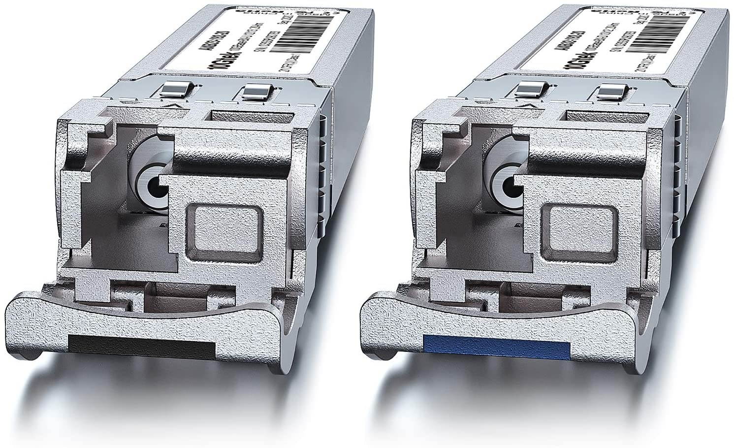 10Gtek for Ubiquiti Transceiver, A pair of 10GBASE SFP+ Bidi Transceivers, 10-20KM