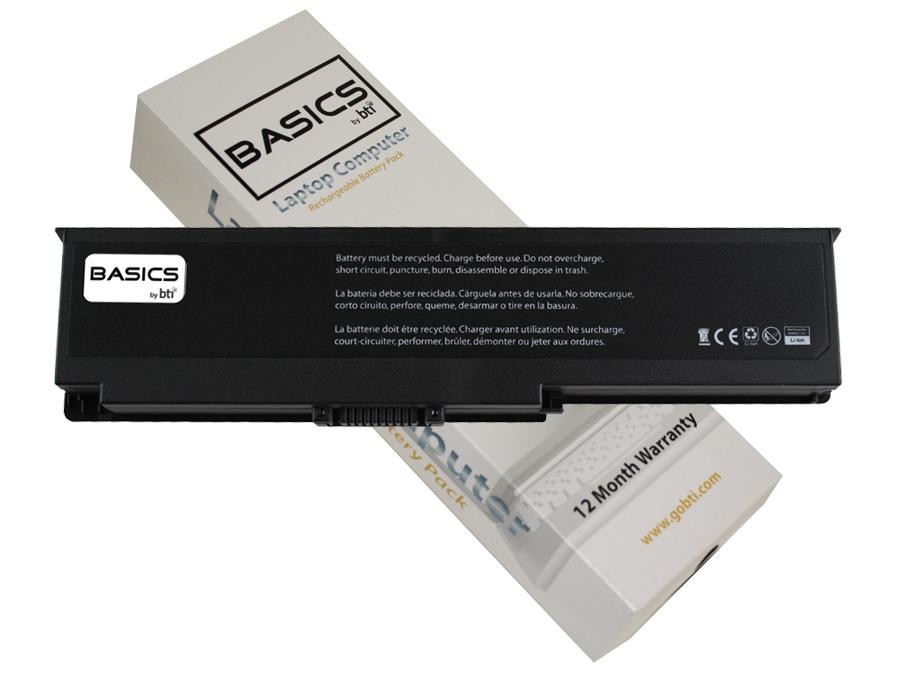 BASICS replacement Dell 312-0590 Laptop Battery - High quality BASICS by BTI replacement laptop battery