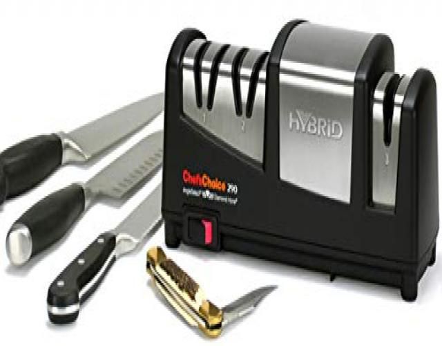 Chef'sChoice Hybrid AngleSelect Diamond Hone Electric Knife Sharpener