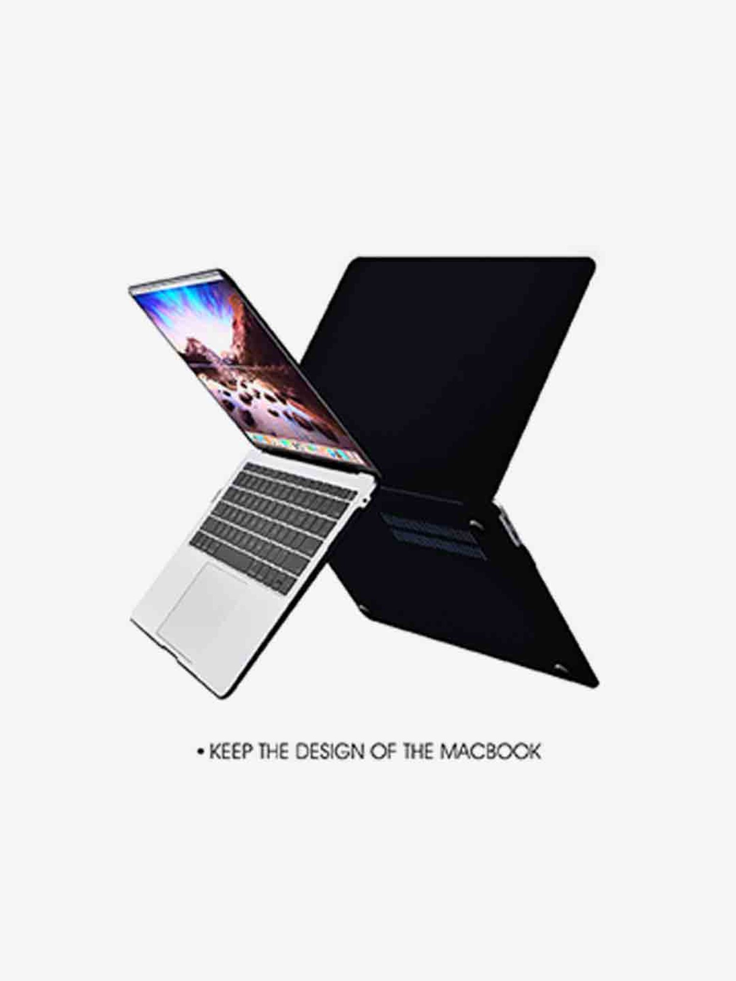 GRIPP New Macbook Sleek Protection Super Light for MacBook Pro 13 Inch 2016 (Back)