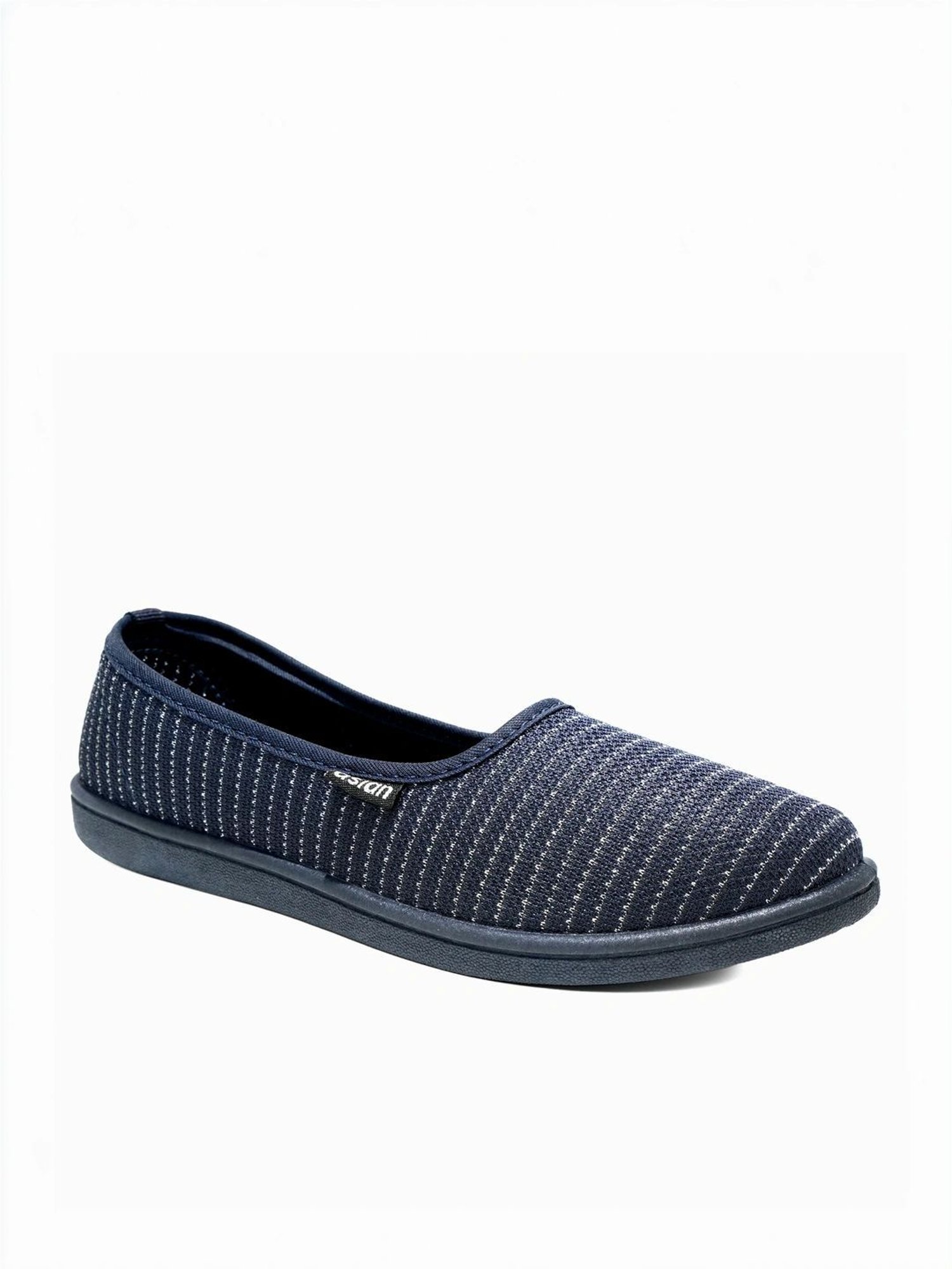 Asian Women's Navy Flat Ballets