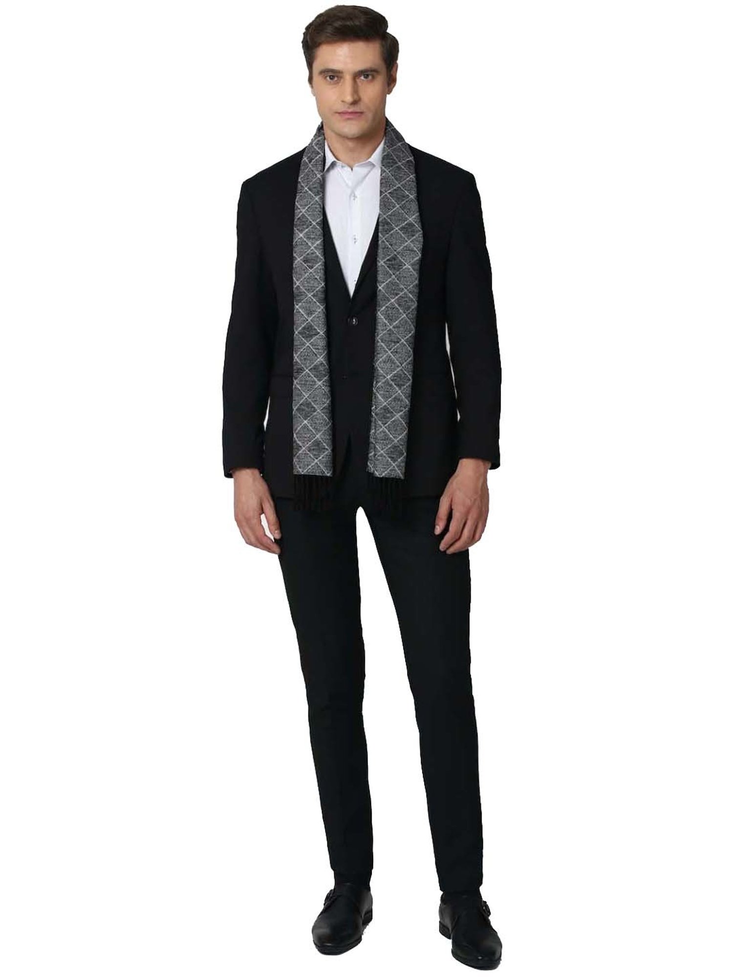 Gant Green Wool Solid Muffler