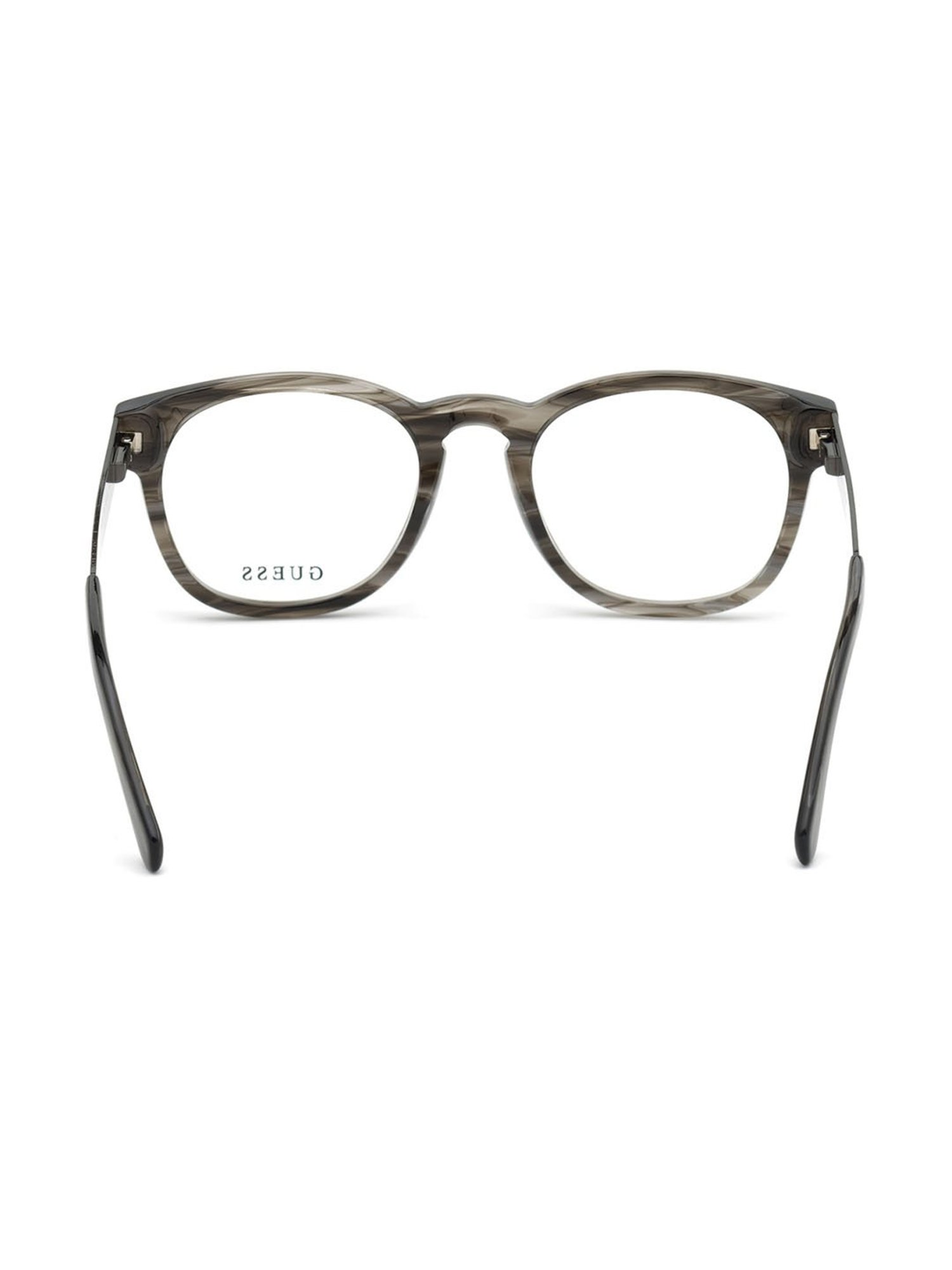 Guess Grey Wayfarer Eye Frames for Men