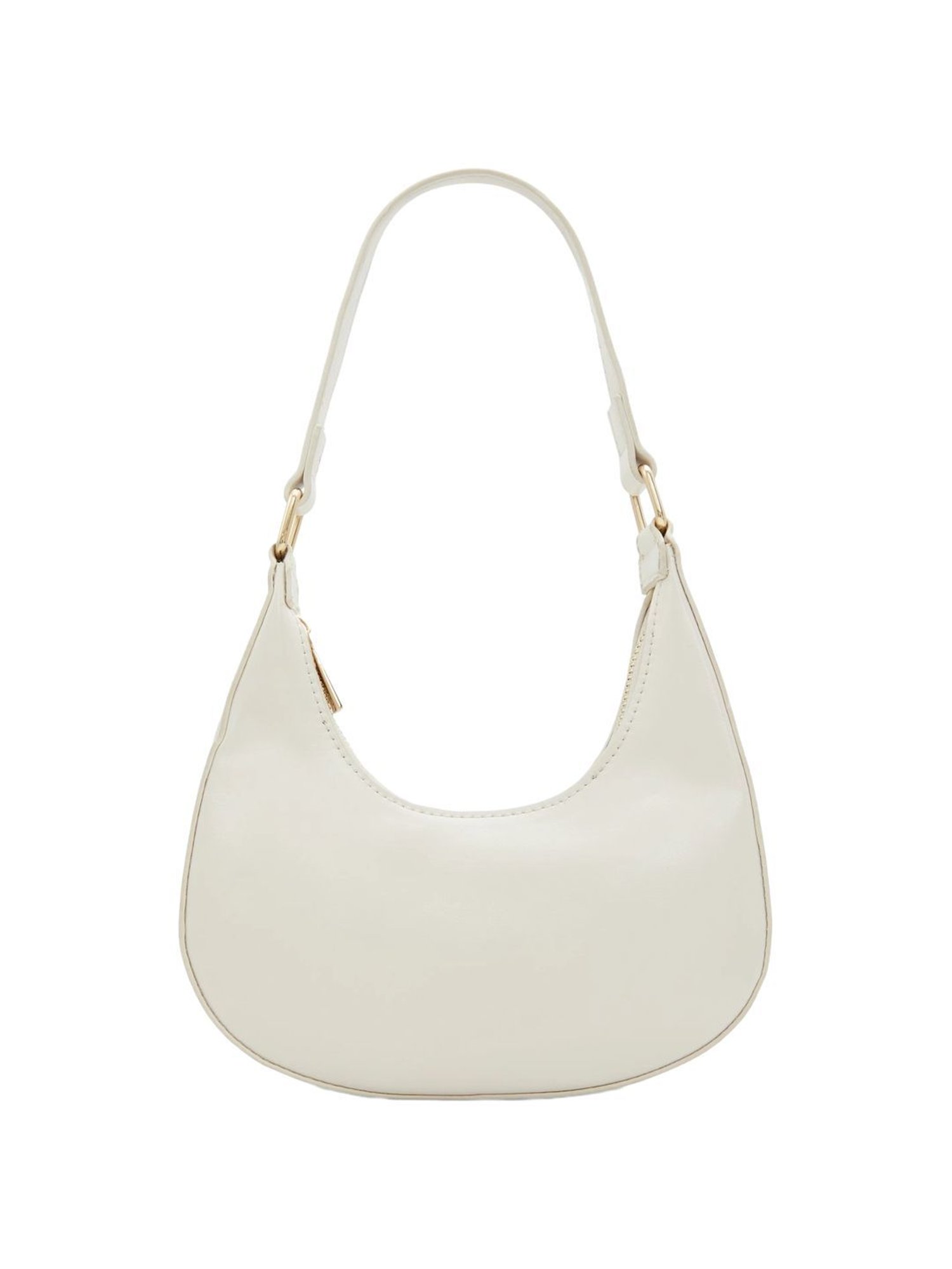 Call It Spring White Solid Medium Shoulder Handbag