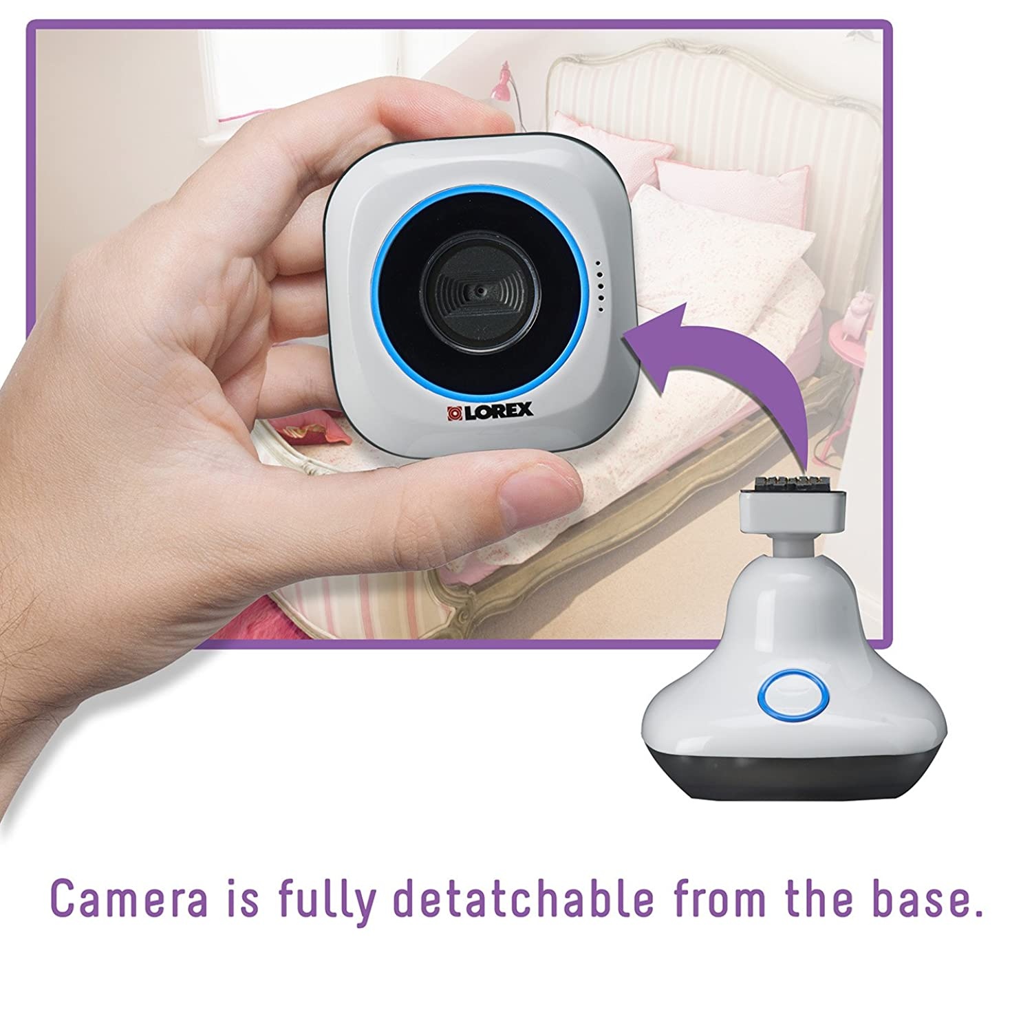 Lorex LBN511 Little Link HD WI-FI Video Baby Monitor