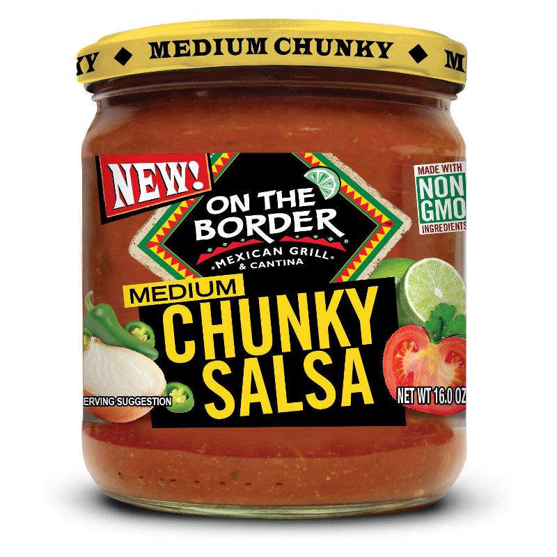 On The Border Chunky Salsa - 16oz