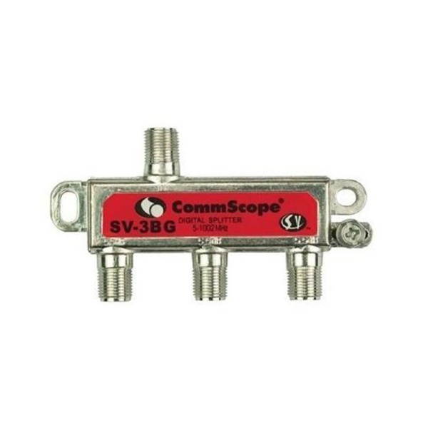 Commscope SV-3BG 3-way Balanced Splitter, 5-1002 Mhz