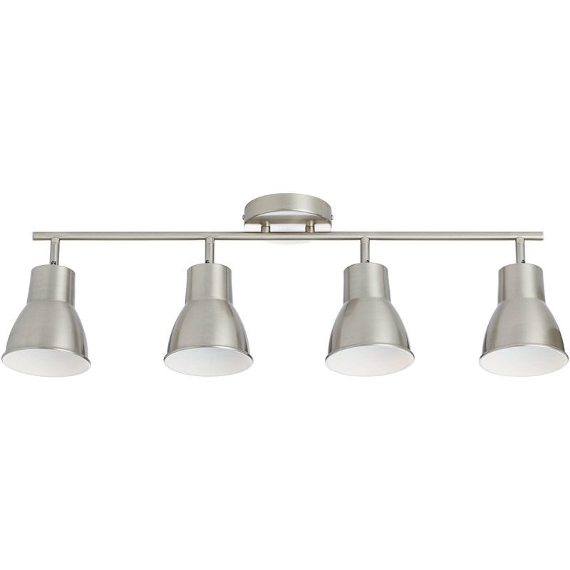 Pro Track Brushed Steel 27.5" Wide LED Track Kit Fixture