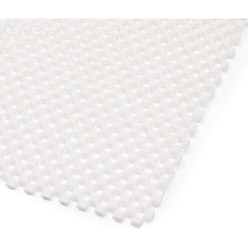 Okuna Outpost No Slip Area Rug Grip Pad for Floors, White (5 x 7 Feet)