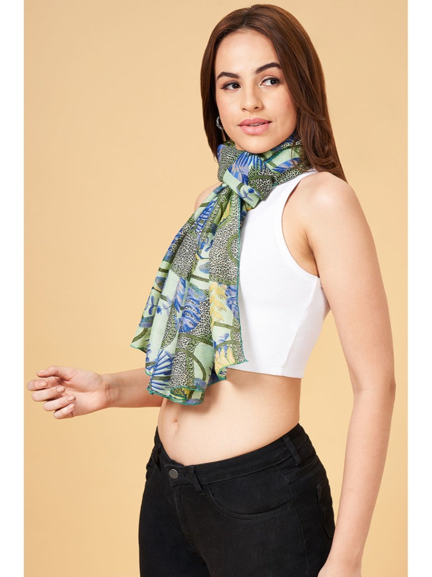 Honey by Pantaloons Multicolor Printed Scarf
